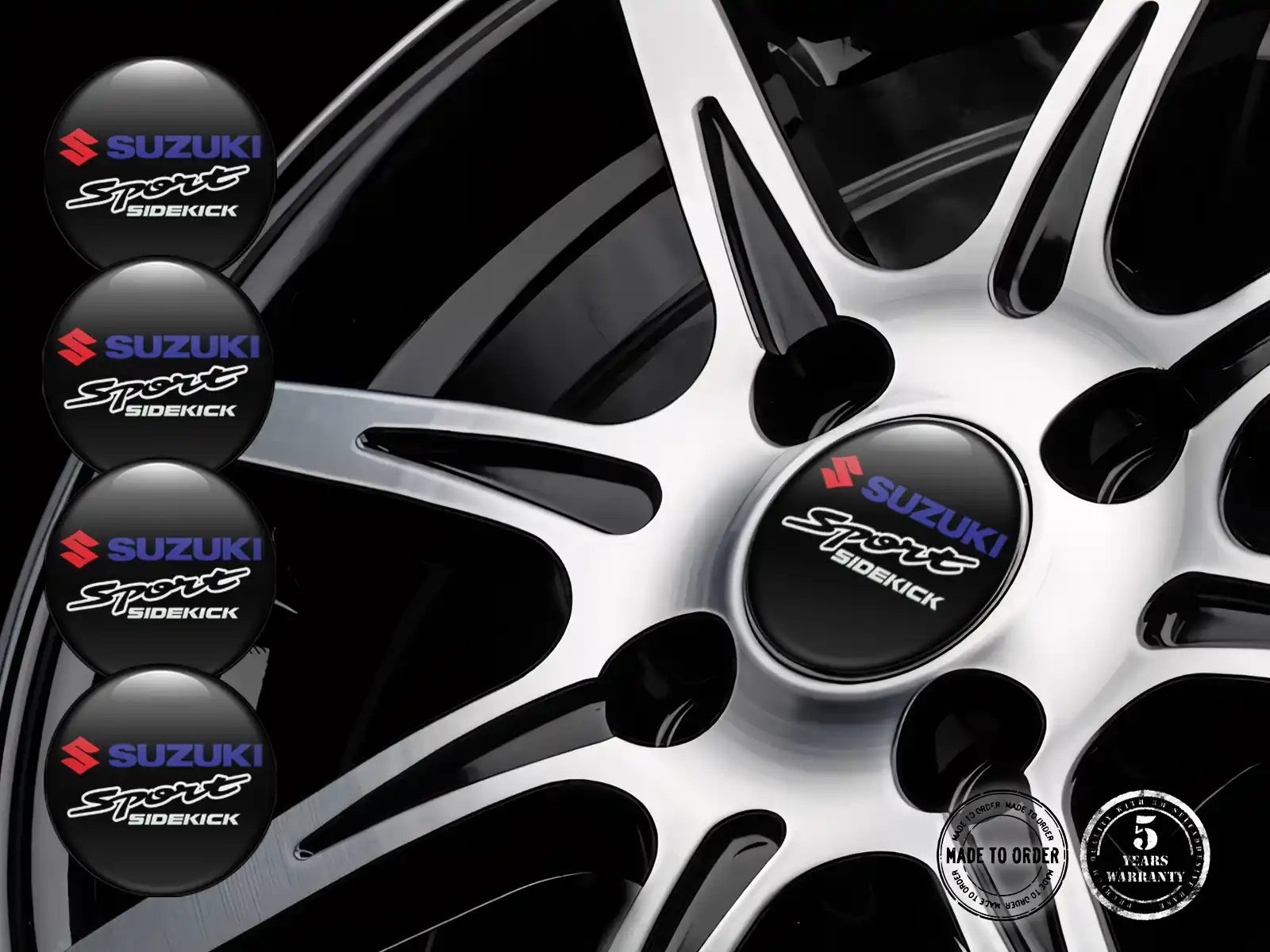 Suzuki Adesivi Cerchio Edizione Upgrade Cupola Epox